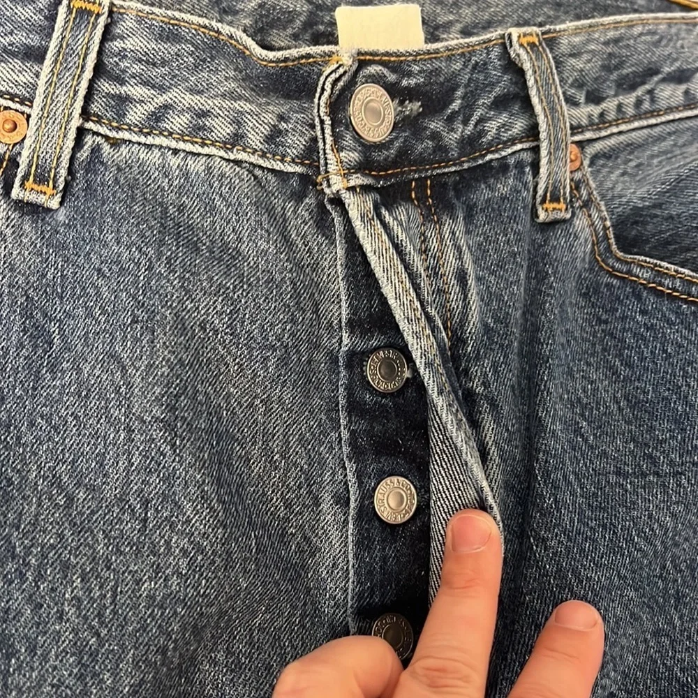 LEVI’S  501 Y2K VINTAGE JEANS 501-0193 BUTTON FLY STRAIGHT LEG